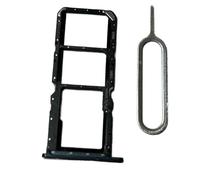 ruichuang OEM Dual SIM Card Tray Holder SD crad Tray solt Compatible with Nokia G11 TA-1401/G11 Plus (TA-1429)/G21 TA-1418 Black