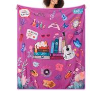 Ruicnte Music Inspired Blanket Gift for Daughter,Niece,Sister Friends