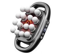 RUICUBEI Massage Gun for Muscle Massage, 8-16 Heads, 3 Modes & 30 Speeds, for Relieving Back Pain, Legs, Body, Gift for Men and Women (Gray + 16 Heads)