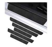 RUIDAM Car Door Sill Protector for Renault Clio 2 3 4 5 MK2 MK3 MK4, Door Threshold Sticker Kick Plates Sticker Car Sill Scratch Guard Trim Strip Accessories