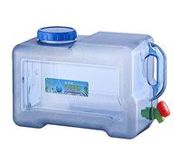 RuiDay 18L Water Container with Tap,Portable Plastic Camping Water Containers Bucket,Easy Clean BPA-Free Drink Water Carrier,Water Tank for Camping Outdoor,Travel,Party,Emergency