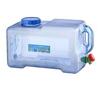 RuiDay 22L Water Container with Tap,Portable Plastic Camping Water Containers Bucket,Easy Clean BPA-Free Drink Water Carrier,Water Tank for Camping Outdoor,Travel,Party,Emergency