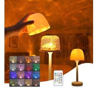 RuiDay Northern Lights Projector for Bedroom,Lumena lamp,16 Colors Ocean Wave Projector Light, with Remote Control & Touch, Aurora Projectors Night Light for Kids/Party/Game Rooms