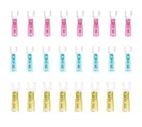 Ruidee 100 PCS #10（M5) Fork Heat Shrink Connector Insulated Crimp Fork Terminals Connector Kit （URF/Z）
