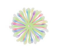 Ruidee 100 Pieces Colorful Cosmetic Shovel for Makeup Plastic Makeup Tools SpoonReusable Arc Shaped Facial Mask Plastic Spoon Creams Skin Care Shovel（MHX）