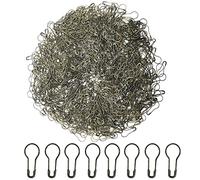 Ruidee 1000Pcs Metal Safety Pins Set: Gourd-Shaped, DIY Home Accessories, Clothing Tags (HBZ/Bronze)