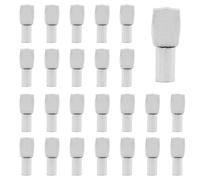 Ruidee 100PCS 5x19mm Flat Spoon Shelf Pins, Nickel Plated Metal Shelf Support Studs for Cabinet Cupboard Bookshelf Wardrobe Closet Furniture(PPBT/5x19mm)