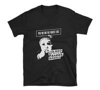 RUIdrSEDFG Glaxo Babies - Put Me On The Guest List - T-Shirt Black XL