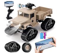 RUIDYA RC Cars with WIFI Camera, 4WD 2.4GHz Remote Control Car Off-Road 1:16 Scale Hobby Truck Toys, Large All Terrain Car Vehicle Toy for Kids, Christmas Toy Gifts for Boys Girls Age 6 7 8 9 10-12+