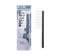 RUIENGCOMM Scalp massage Z-brush Wide Teeth Plastic Hairdressing Brush Hair Seam Comb Hair Seam Comb for Home Salon And Barber Shop Use (ash)