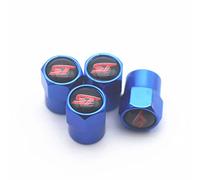 RUIFEN 4 Pcs Tire Valve Caps Corrosion Resistant Leak-Proof Tire Air Cover Dust Caps, for Ford ST Focus 2 3 Mondeo Fiesta Kuga MK2 MK3 MK4 Accessories
