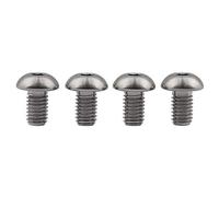 Ruifu M5 Titanium Gr5 Allen Button cap Screws Bolts 8 10 12 mm for Bicycle Water Bottle Cage (Pack of 4) (M5x8 mm)