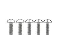 Ruifu M6 Titanium Allen Socket Button Head Screws Bolts 12 15 20 25 30 35 mm Gr5 Ti for Bicycle Motorcycle (Pack of 5) (Original, M6x20)