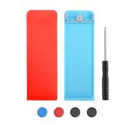 RUIFUU 2Pcs Replacement Kickstand for Nintendo Switch, Back Stand Replacement Kickstand ABS & Silicon Replacement Repair Kit Compatible with Switch Console