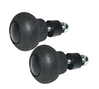 RUIFUU 2Pcs Steering Wheel Knob Spinner, Steering Wheel Power Handle Spinner Knob Turning Aid Ball Tractor Forklift Accessories for Tractors, Forklifts, Trucks, Lawn Mowers, Cars, Boats
