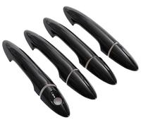 RUIHAHA Car Exterior Door Handle for KIA Rio 3 Rio3 K2 2011-2016 Left Right Outside Doors Handles Passenger Drivers Side Replacement Accessories,Black 0 button