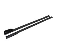 RUIHAHA Car Side Skirts Wing Diffusercar Side Skirt Extensio for BMW X3 F25 2011-2017 Side Panels Splitter Diffuser Winglet Bumper Lip Car Side Skirts Body Styling,A-Black-2m