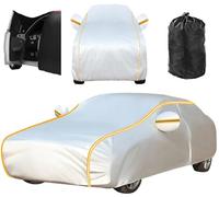 RUIHAHA Outdoor Full Car Cover for Ford Capri All Weather Anti-scratch Dust-proof Rain UV Snowproof Sun Protection Waterproof Breathable Car Covers,F-OS