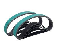 RUIHONGV 10 Pack 1x18 Inch Zirconia Sharpening Belts, 120 Grit 1" x 18" Sharpening Belt for Work Sharp Ken Onion Blade Grinder Attachment, 1 x 18 inch Knife Sharpener Sanding Belt for Knife Sharpening