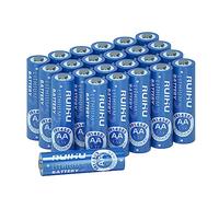 RUIHU AA Lithium Batteries, 24 Pack Lithium Iron Double A Batteries, 1.5V 3000mAh Longer Lasting AA Batteries for Flashlight, Toys, Remote Control, Non-Rechargeable (Lithium AA-24 Pack)