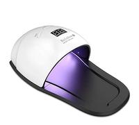 Ruihua 2in1 Nail Dryer Machine UV/LED 48W Nail Lamp New Version for Curing Toe Nails and Finger Nails,Professional Quickly LED Nail Curing