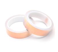 RuiJOTWAT 1-inch electric guitar bass copper foil tape with EMI electromagnetic shielding and noise reduction (25mm wide)