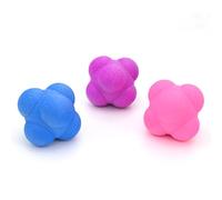 RuiJOTWAT 2-pack hexagonal agility training balls for improving hand-eye reaction and agility coordination reflex training exercises.