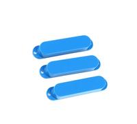 RuiJOTWAT 3Pcs Closed Plastic Single Coil Guitar Pickup Covers For Fender Strat Electric Guitar Accessories