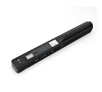 RuiJOTWAT A4 size portable handheld document/receipt photo scanner, 900 DPI high resolution, JPG and PDF scanning,Black