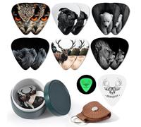 RuiJOTWAT Animal pattern 13 tablets of the number cyclone charted-iron box