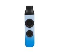 RuiJOTWAT Double membrane kazoo playing ABS zuka flute guitar accompaniment instrument blue and white