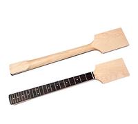 RuiJOTWAT Unfinished Guitar Neck Maple Paddle Headstock 22 Fret For Electric Guitar Neck Replacement White Dot
