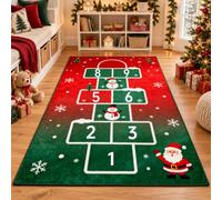 RUILBJM Hopscotch Play Rug Soft Non-Slip Washable Area Rug for Bedroom Playroom Home Decor (COLOR-2,80x160cm)