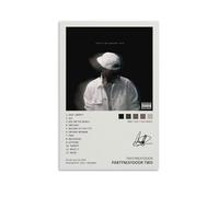 RUILBJM PartyNextDoor PartyNextDoor Two (2) Posters Decorative Aesthetic Canvas Poster Wall Art Decor Living Modern Family Bedroom Music Movie Poster 16x24inch(40x60cm) Unframe-style