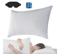 Ruileyou Anti Snoring Pillow, Ergonomic Sleeping Pillows For Side & Back Sleepers, For All Sleeping Positions, Soft And Supportive For Night Sleep (1pc, Low（Thickness:15-18cm）)