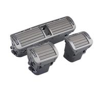 Ruili133 3B0819728 3B0819704 3B0819703 Central Air Vent Outlet AC Heater Dashboard Compatible For Passat B5 Compatible For Skoda Superb(Set 3 pcs B)