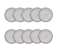 Ruilida 10pcs french press filter screen ,Universal 1000 ml, 34 Oz, 8 Cup French Press Coffee Makers and Tea Machines4 Inch Stainless Steel French Press Replacement coffee filter mesh