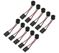 RuiLing 10-Pack Mini Plug Speaker 4 Pin Desktop Computer Case PC Motherboard DIY Internal Code Beep Alarm Buzzer
