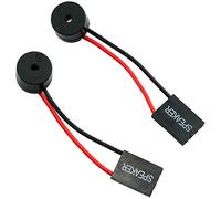 RuiLing 2-Pack PC Motherboard Mini Plug Speaker Desktop Computer Case DIY Internal BIOS Beep Alarm Buzzer