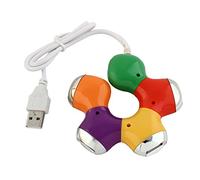 Ruilogod Colored USB 2.0 Hi-Speed 4-Port Splitter Hub Adapter for PC Notebook (id: 7d9 ddf 1f4 c2c 29c (id: 7d9 ddf 1f4 c2c 29c