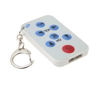 Ruilogod Mini Universal TV Remote Control with Key Chain (id: f71 a9e 173 0c6 8b2 (id: f71 a9e 173 0c6 8b2