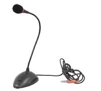 Ruilogod Omnidirectional Desktop Chatting 3.5mm Black Microphone (id: 49a b35 482 406 435 (id: 49a b35 482 406 435
