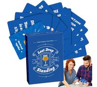 Ruilonghai Drunk Lovers Card Game | Fun Drinking Game - 50X Conversation Cards, Risky Game For Adults For Your Partner Romantic