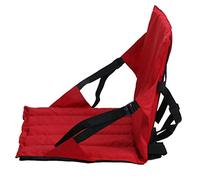 Ruilonghai Kayak Seat Backrest for SUP Board, Adjustable Straps, Portable, Comfortable with Back Padding, Red