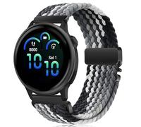 RUIMAYA Nylon Watch Bands Compatible with Garmin Venu 4 41mm/Fenix 8 43mm/Tactix 8 47mm, Watch Strap 18mm 20mm 22mm Compatible with Forerunner 255S/265S/7S Pro Solar/Fenix 8 47mm, Dark Chocolate, 22mm