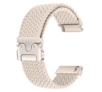 RUIMAYA Nylon Watch Bands Compatible with Garmin Venu 4 41mm/Fenix 8 43mm/Tactix 8 47mm, Watch Strap 18mm 20mm 22mm Compatible with Forerunner 255S/265S/7S Pro Solar/Fenix 8 47mm, Starlight, 18mm