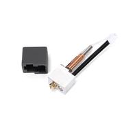 Ruimou 1 Set 3D Printer Extruder Hot End Kit (0.4 mm Brass Nozzle Body + Hot Block Silicone Case) Compatible with Anycubic Kobra 3 FDM
