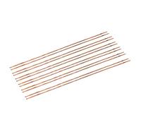 Ruimou 12Pcs Phosphor Copper Flat Brazing Rod(P:6.6%~7.4%) for Refrigerators,Air Conditioners,Motor Instruments,Copper Pipe Welding