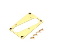 Ruimou 1Pcs Gold Guitar Bridge Pickup Ring Mounting Frame (with fixing screws) 77x50mm Suitable For Telecaster Tele Guitars
