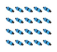 Ruimou 20pcs Drip Tape Connector,16mm Universal Joint Drip Irrigation Tube Fitting,for Greenhouse Horticulture, Garden, Construction, Agricultural Irrigation